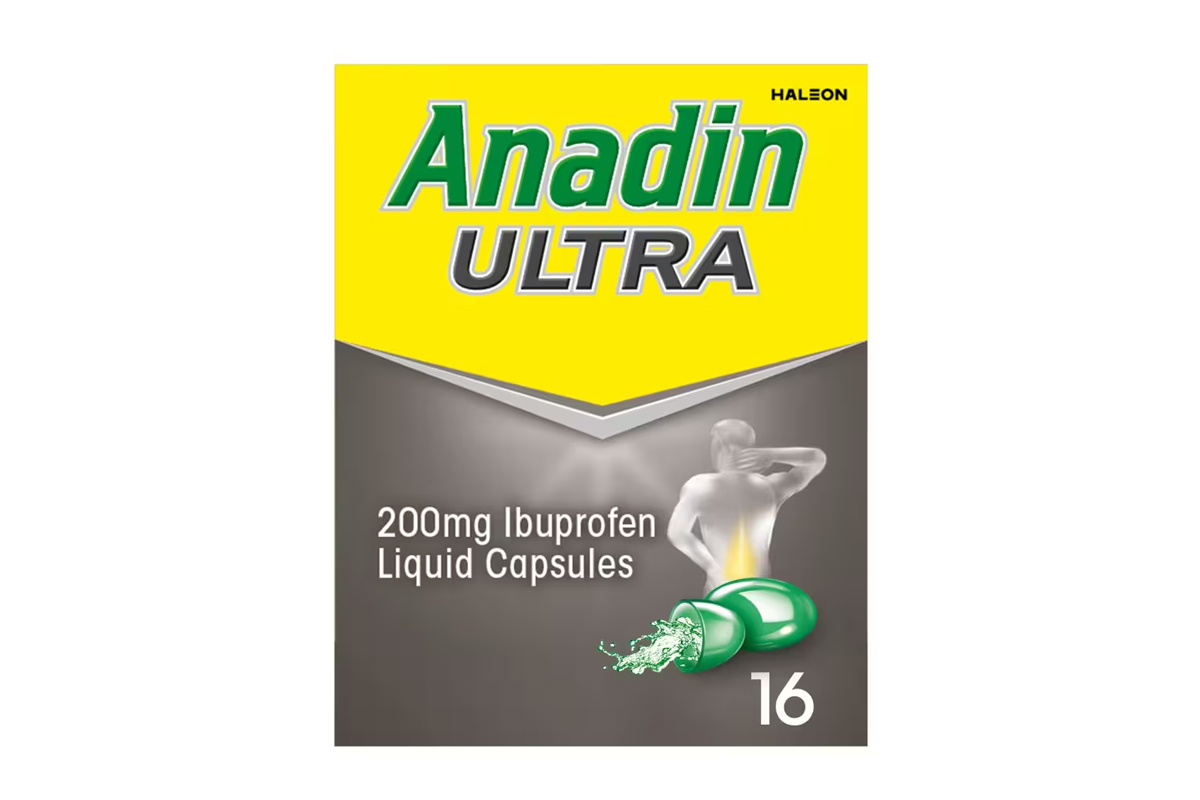 Anadin Ultra Ibuprofen Liquid Capsules 16